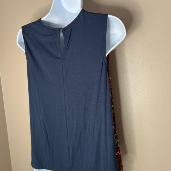 Anthropologie Vanessa & Virginia wanderlust floral boho tank top size XSP - Picture 5 of 7